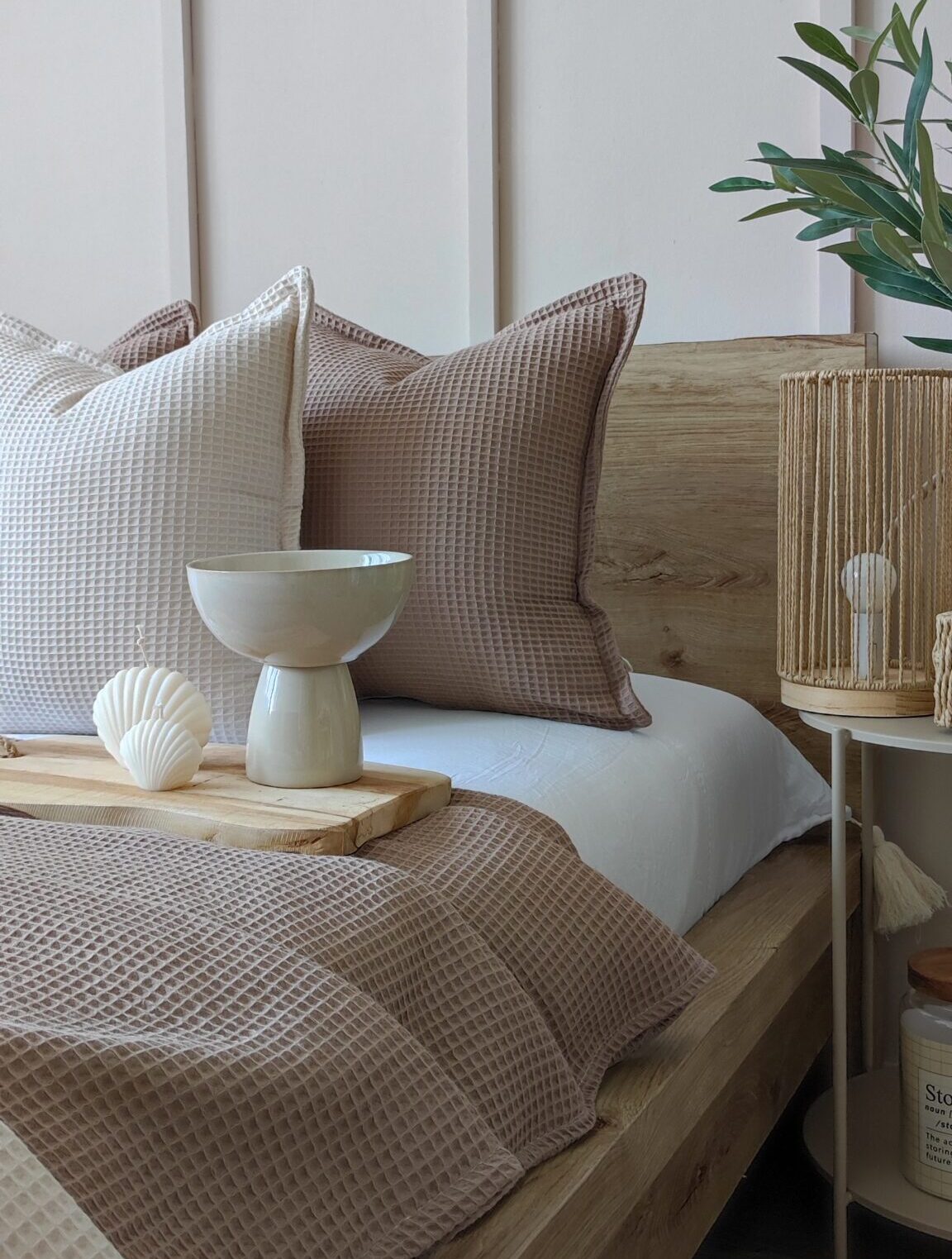 Narzuta wafelek KARMEL