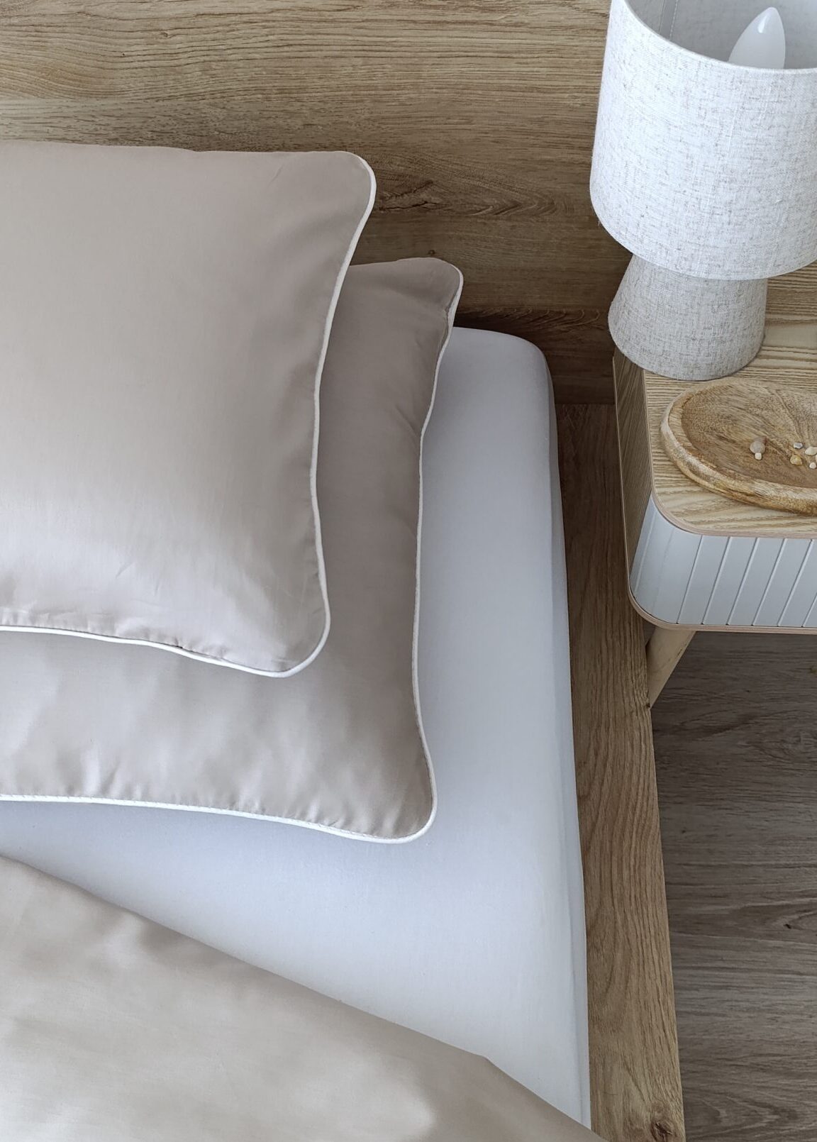 Poszewki bawełna satynowa z lamówką