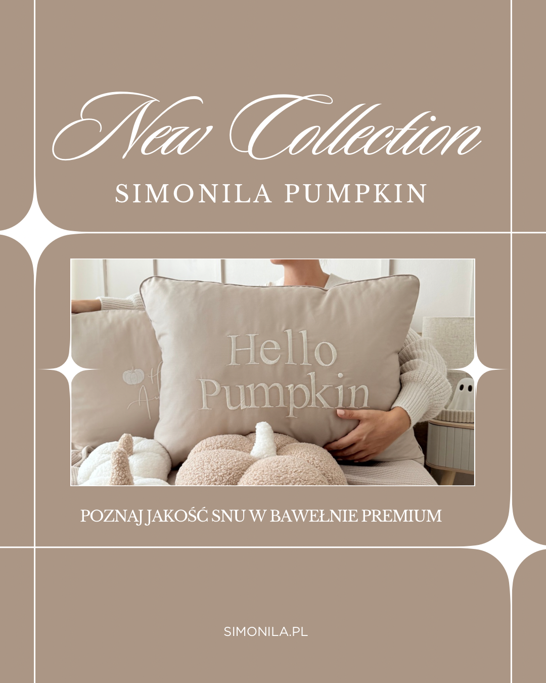 Dlaczego kolekcja Simonila Hello Pumpkin powstała właśnie na bawełnie satynowej ?