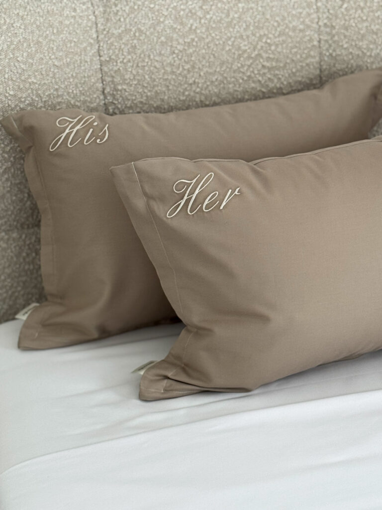 poszewka satynowa Pure beżowa